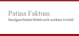 Logo der Firma Patina Faktum - Möbelmanufaktur Rüdiger Schwarz aus Detmold