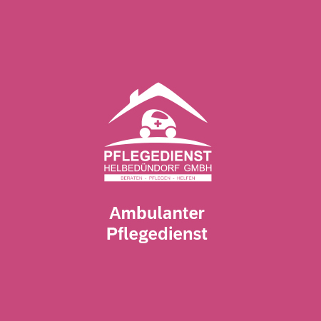 Logo der Firma Pflegedienst Helbedündorf GmbH aus Helbedündorf