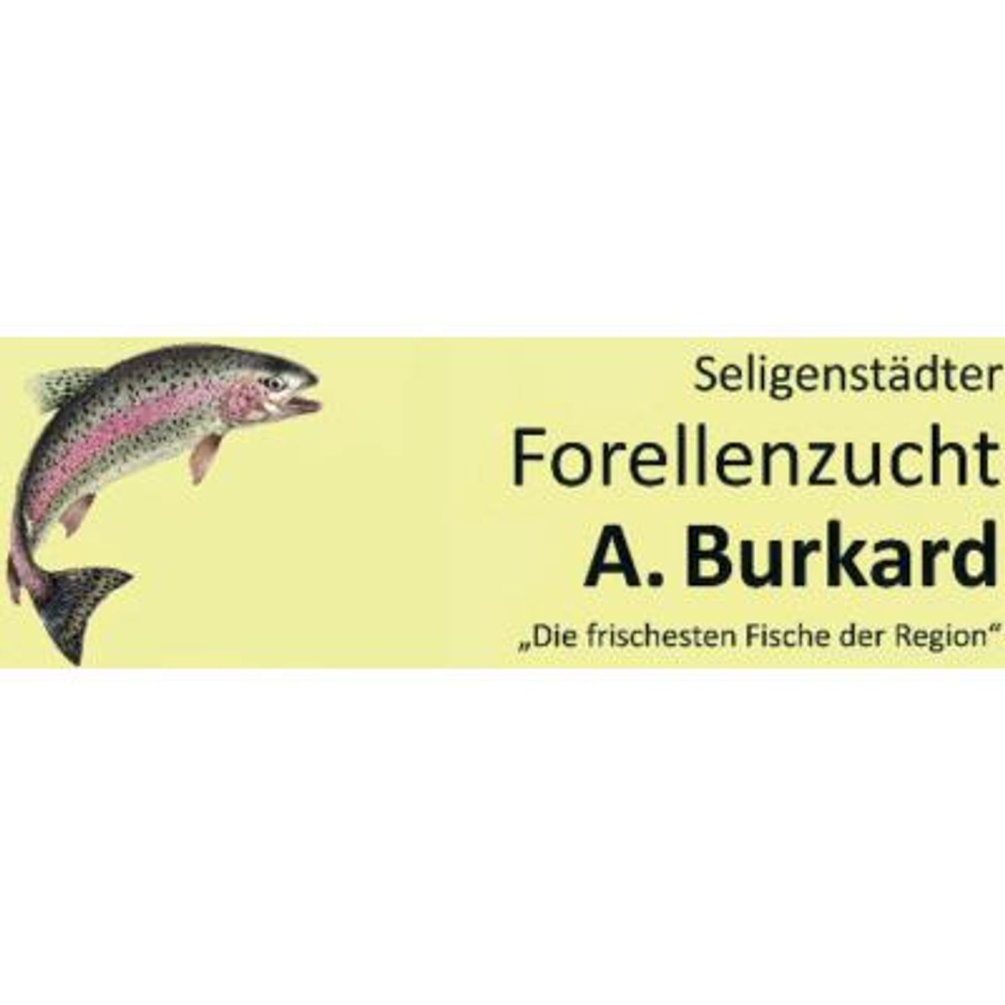 Logo der Firma Alina Burkard Forellenzucht u. Fischhandel Burkard aus Seligenstadt