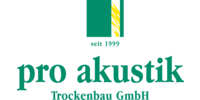 Logo der Firma pro akustik Trockenbau GmbH aus Viereth-Trunstadt