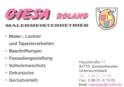 Beispielarbeit von Giesa Roland - veröffentlicht auf Maler.org