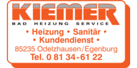 Logo der Firma Heizungs- und Lüftungsbau Kiemer GmbH aus Pfaffenhofen