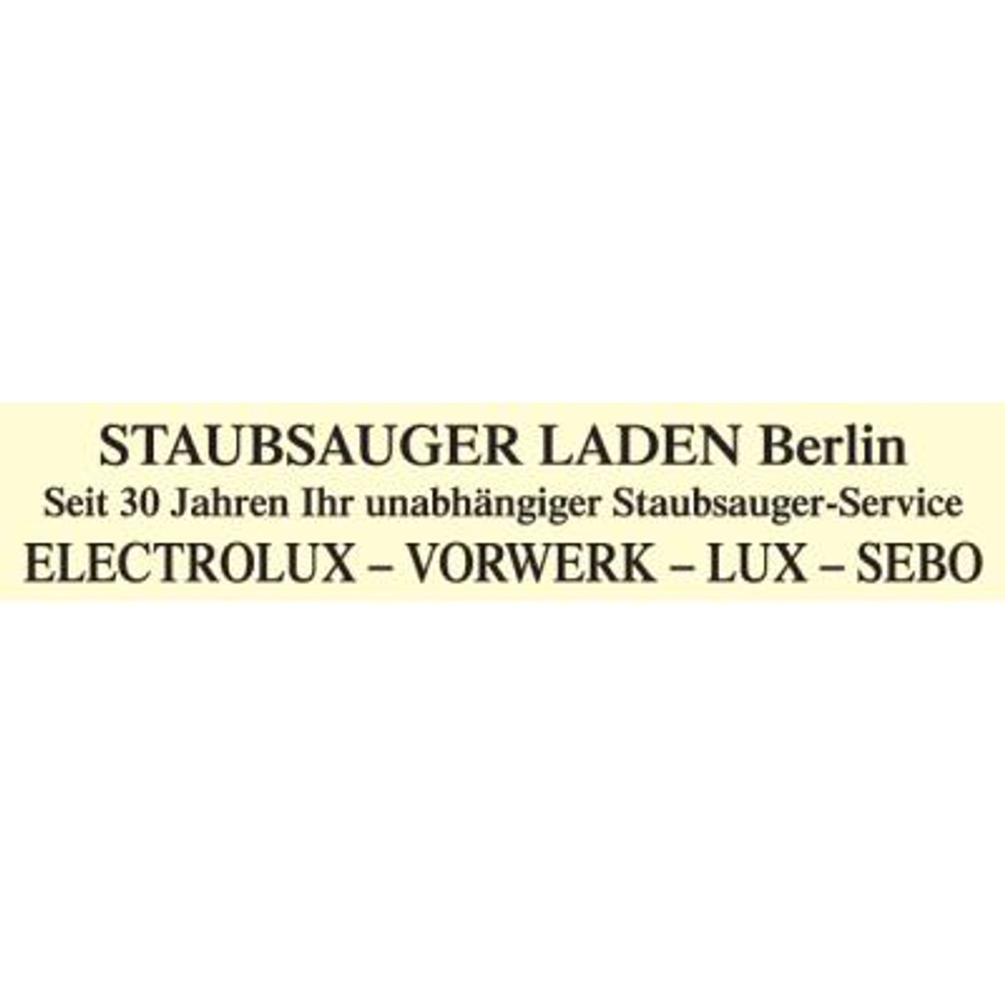 Logo der Firma STAUBSAUGER LADEN BERLIN aus Berlin