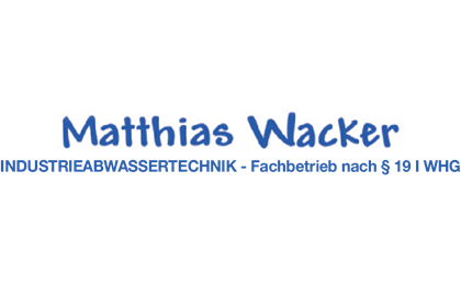 Logo der Firma Wacker Matthias aus Haan