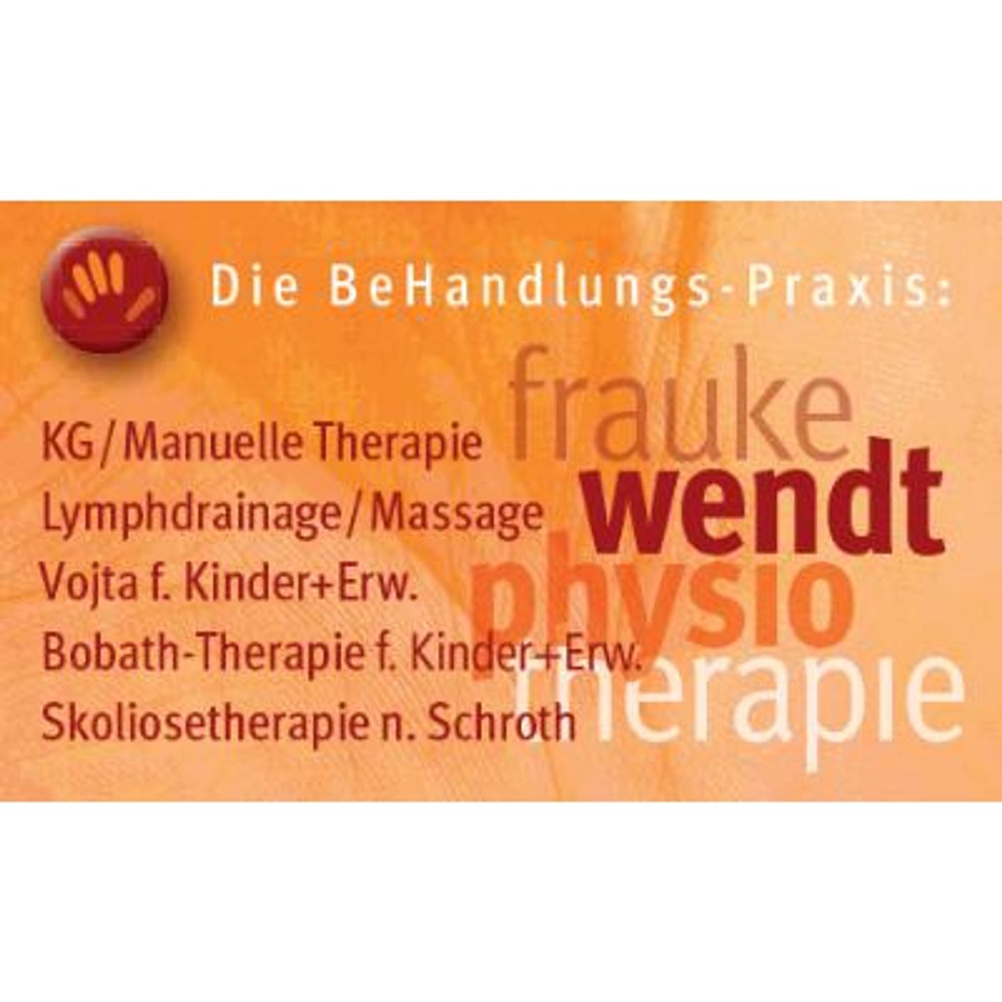 Logo der Firma Physiotherapie Frauke Wendt aus Deggendorf
