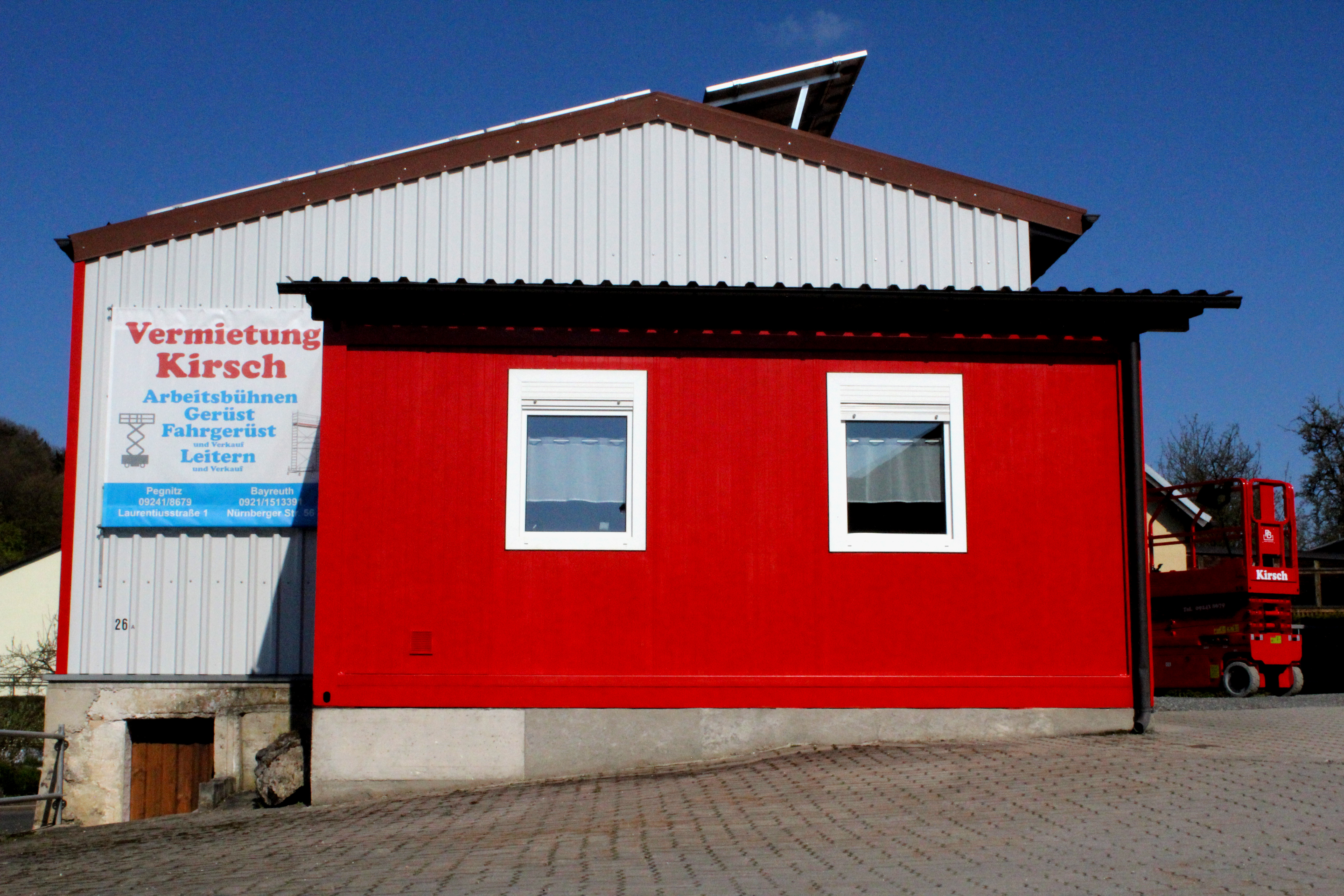 Beispielarbeit von Gerüstbau Helmut Kirsch - veröffentlicht auf Geruestbau.org