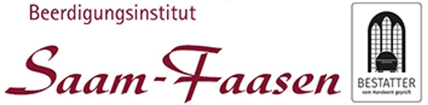 Logo der Firma Saam-Faasen GmbH Beerdigungsinstitut aus Solingen