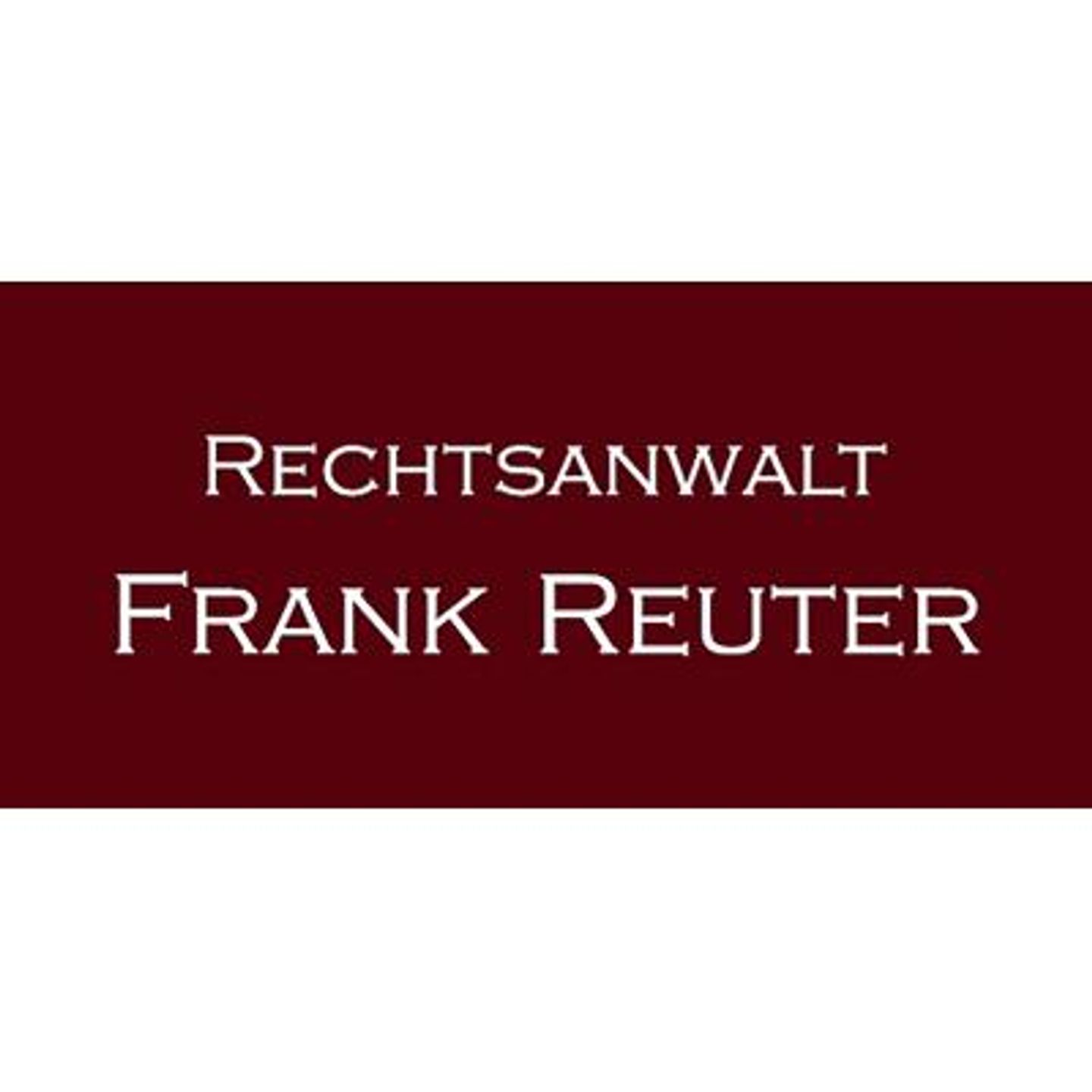 Logo der Firma Frank Reuter Rechtsanwalt aus Bad Kissingen