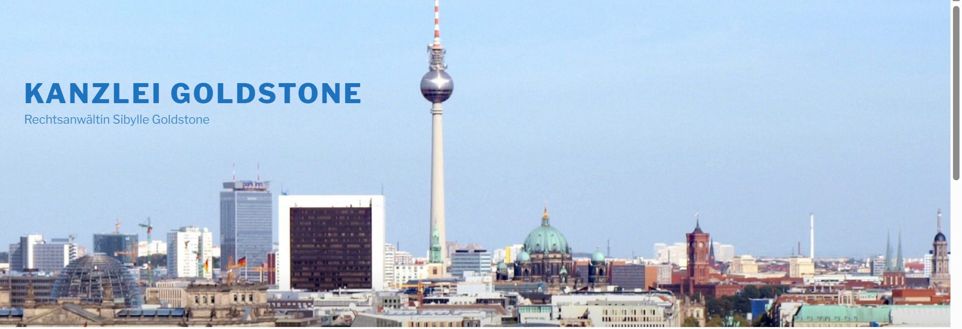 Logo der Firma Goldstone Sibylle Rechtsanwältin aus Berlin