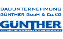 Logo der Firma Bauunternehmung Günther GmbH & Co. KG aus Zwickau