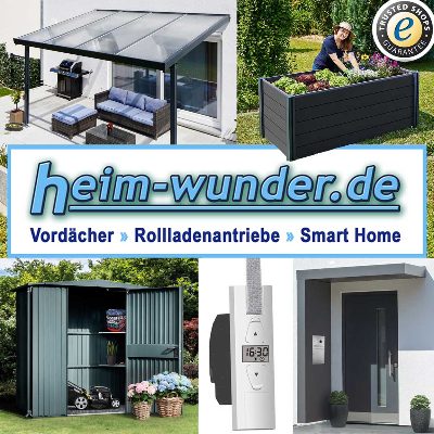 Logo der Firma heim-wunder.de - Vordächer, Rollladenantriebe, Smart Home aus Moers