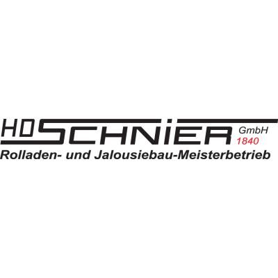 Logo der Firma H. D. Schnier GmbH Rollladen - und Jalousienbau Meisterbetrieb seit 1840 aus Wuppertal