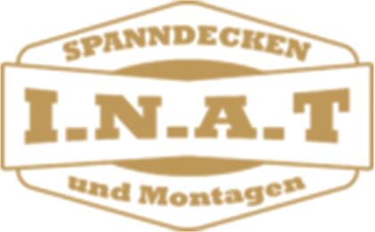 Logo der Firma I.N.A.T - Spanndecken und Montagen aus Bogen