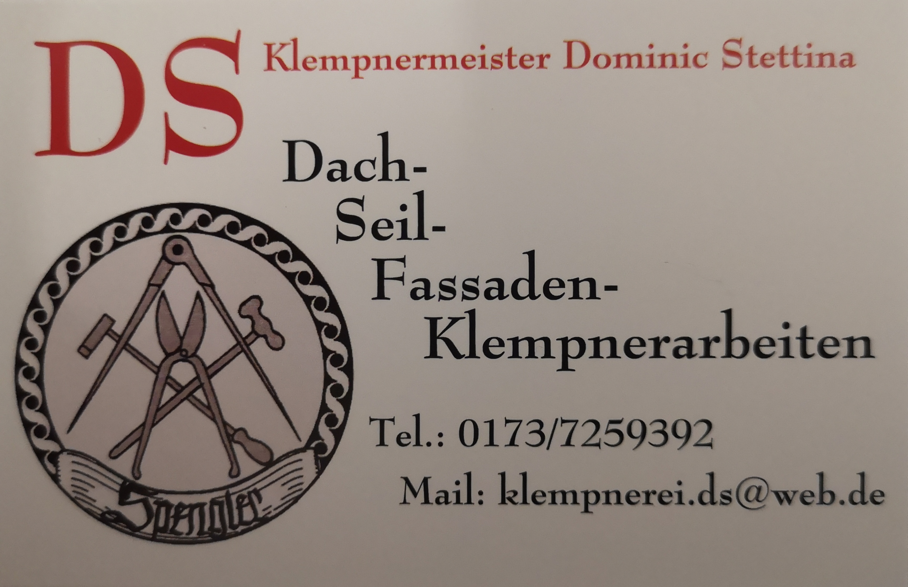 Logo der Firma DS Klempnermeister Dominic Stettina aus Ebersbach-Neugersdorf