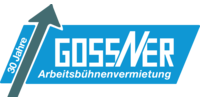 Logo der Firma Gossner Arbeitsbühnenvermietung aus Neumarkt