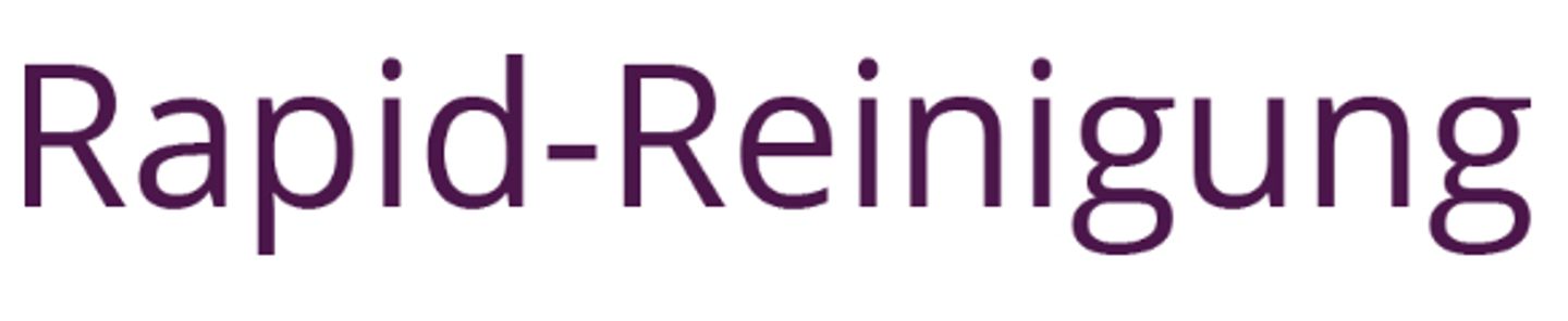 Logo der Firma Rapid-Reinigung aus Augsburg