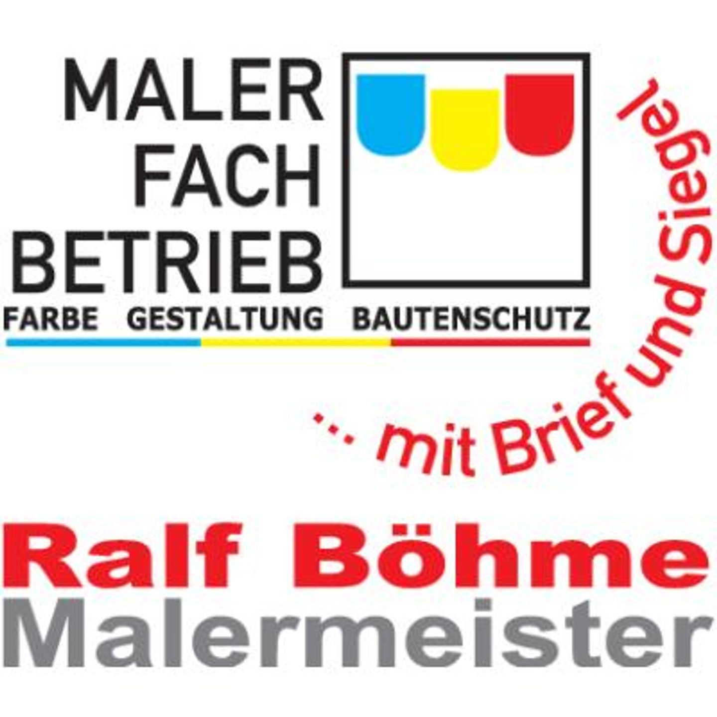 Logo der Firma Ralf Böhme Maler- u. Lackierermeister aus Düsseldorf