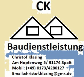 Logo der Firma CK - Baudienstleistung, Christof Klasing aus Spalt