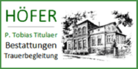 Logo der Firma HÖFER P. Tobias Titulaer - Bestattungen und Trauerbegleitung aus Nordhausen