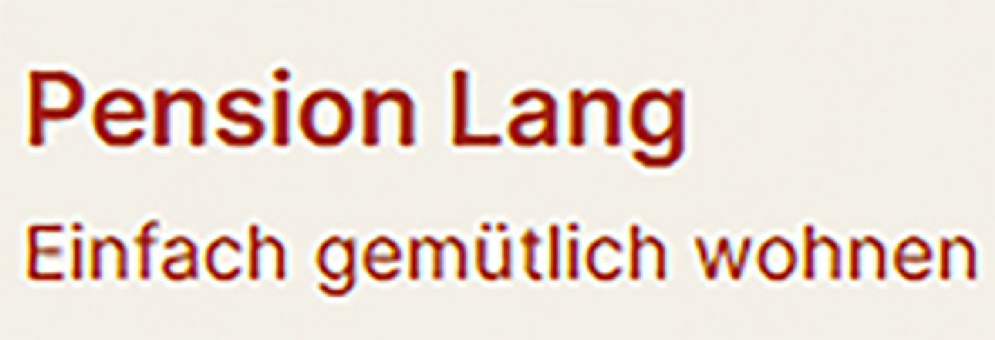 Logo der Firma Edith Lang Pension aus Ansbach