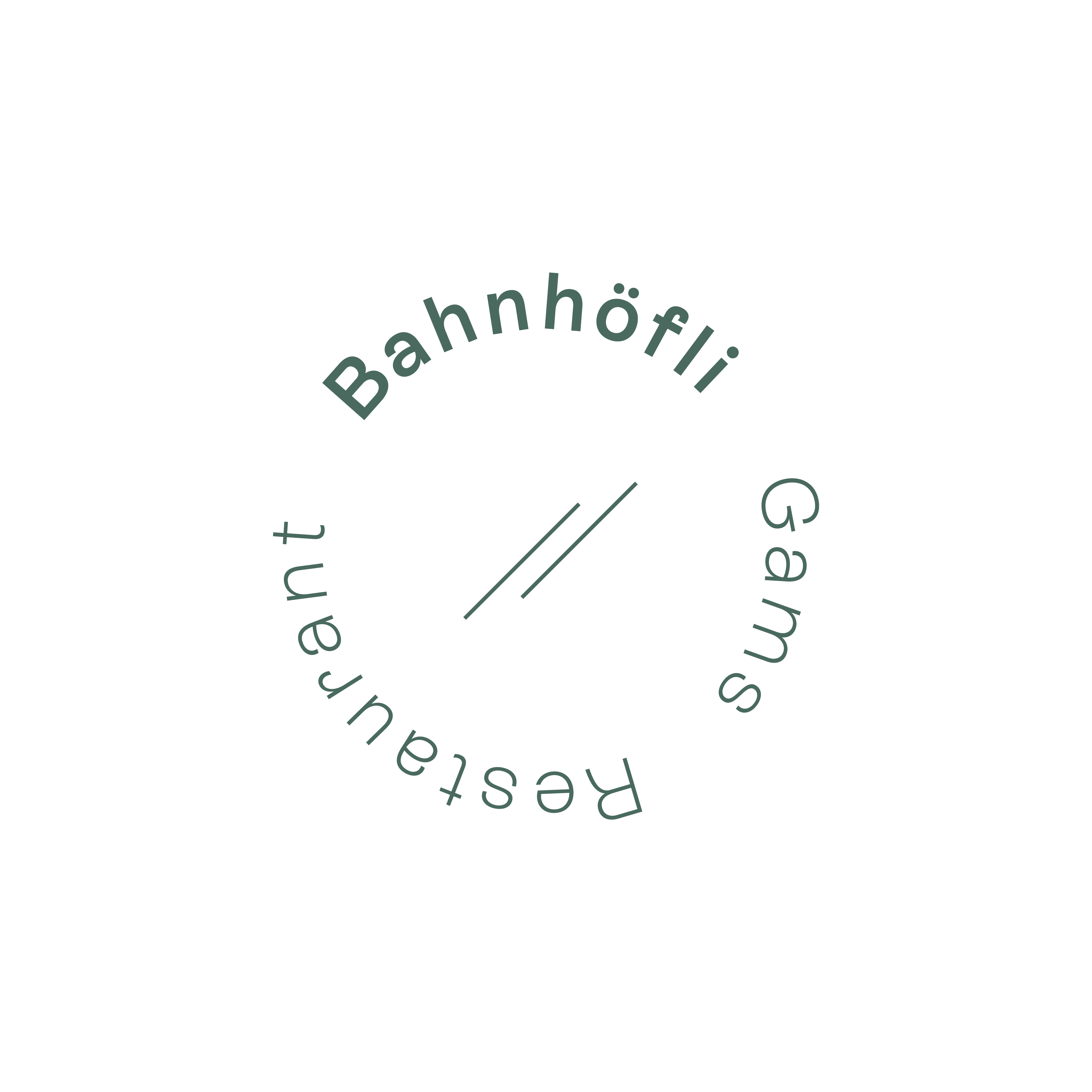 Logo der Firma Restaurant Bahnhöfli aus Gams