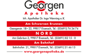 Logo der Firma Georgen - Apotheke aus Eisenach