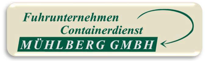 Logo der Firma Mühlberg GmbH Containerdienst - Fuhrunternehmen aus Quedlinburg