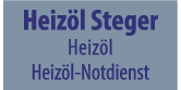 Logo der Firma STEGER HEIZÖL aus Heroldsberg