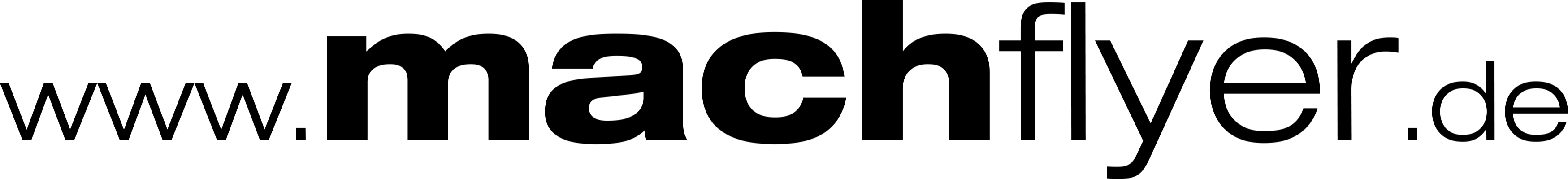Logo der Firma Machflyer.de aus München