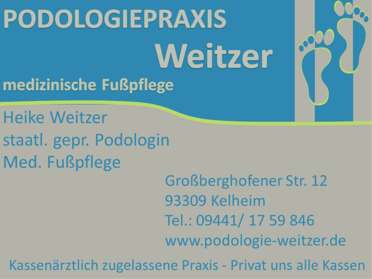 Logo der Firma Podologie Weitzer aus Kelheim