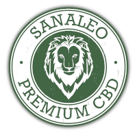 Logo der Firma Sanaleo CBD Shop: CBD Blüten und CBD Öle aus Leipzig