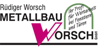 Logo der Firma Metallbau Worsch GmbH aus Altenberg
