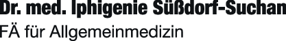 Logo der Firma Dr. med. Iphigenie Süßdorf-Suchan aus Berlin