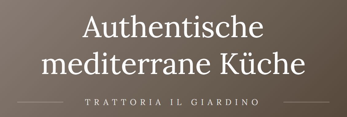 Logo der Firma Trattoria IL Giardino aus Berlin