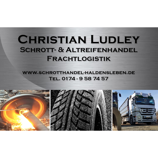 Logo der Firma Christian Ludley Schrott- & Altreifenhandel, Frachtlogistik aus Haldensleben