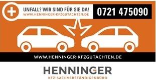 Logo der Firma Henninger KFZ-Sachverständigenbüro aus Karlsruhe