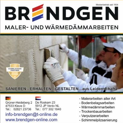 Logo der Firma Brendgen Maler & Wärmedämmarbeiten aus Kleve