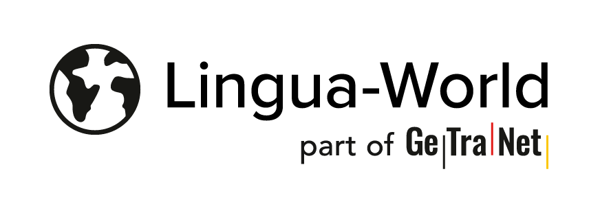 Logo der Firma Lingua-World Zentrale Übersetzungen und Dolmetscher aus Köln