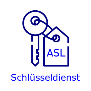 Logo der Firma Schlüsseldienst ASL aus Bornheim