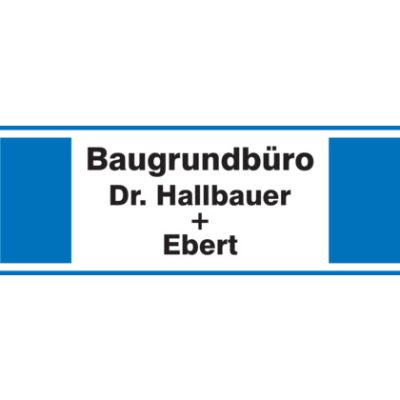 Logo der Firma Baugrundbüro Dr. Hallbauer + Ebert aus Zwickau