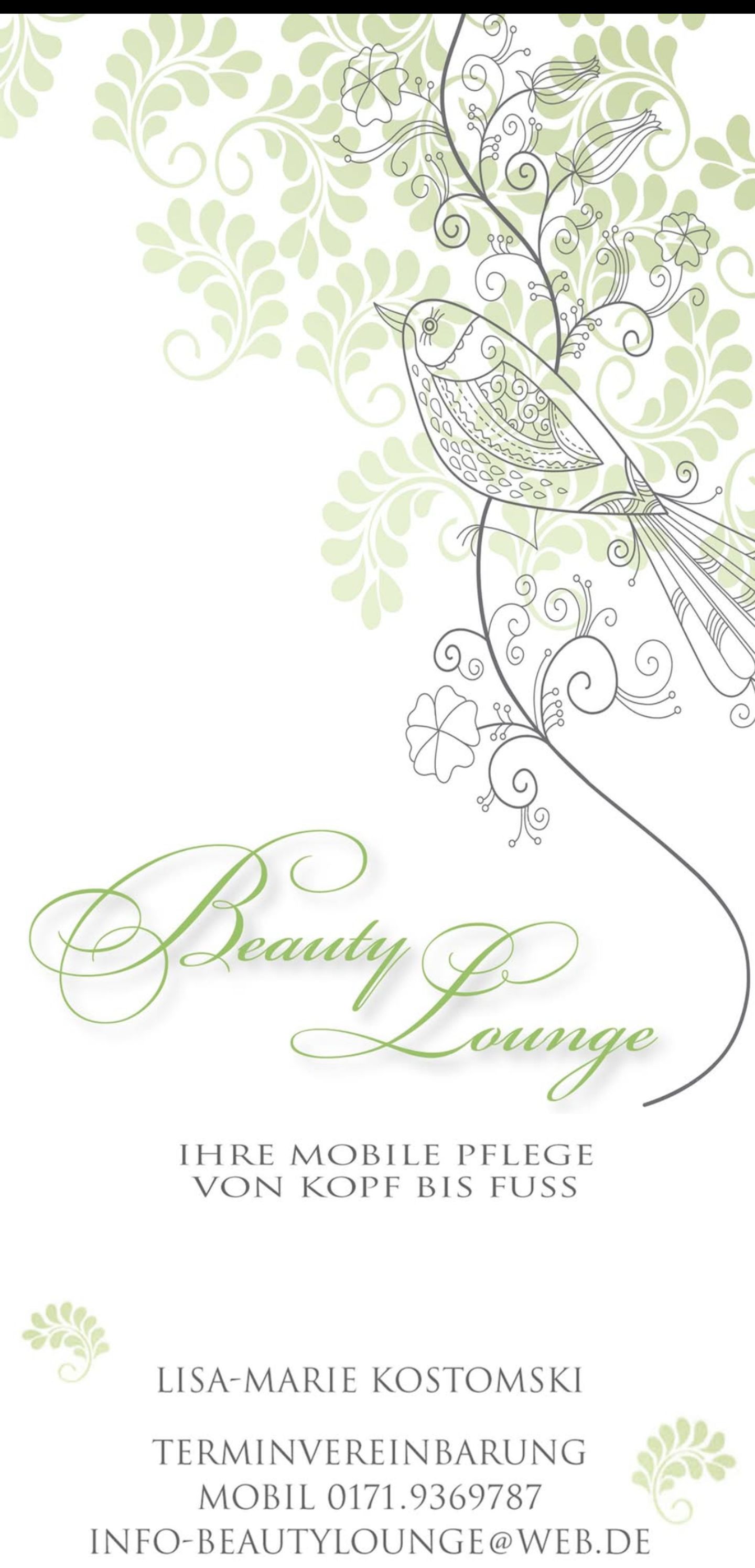 Logo der Firma Beauty Lounge Ihre Mobile Pflege von Kopf bis Fuß aus Plauen