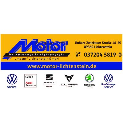 Logo der Firma "motor" Lichtenstein GmbH aus Lichtenstein