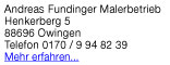 Beispielarbeit von Andreas Fundinger - veröffentlicht auf Maler.org