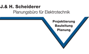Logo der Firma J. & H. Scheiderer Planungsbüro für Elektrotechnik aus Schwabach