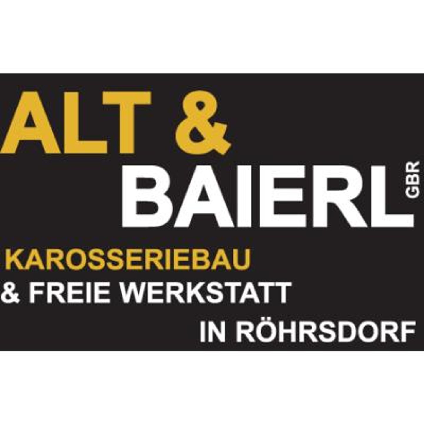 Logo der Firma Karosseriebau Alt & Baierl GbR Gerhard Alt & Uwe Baierl aus Chemnitz