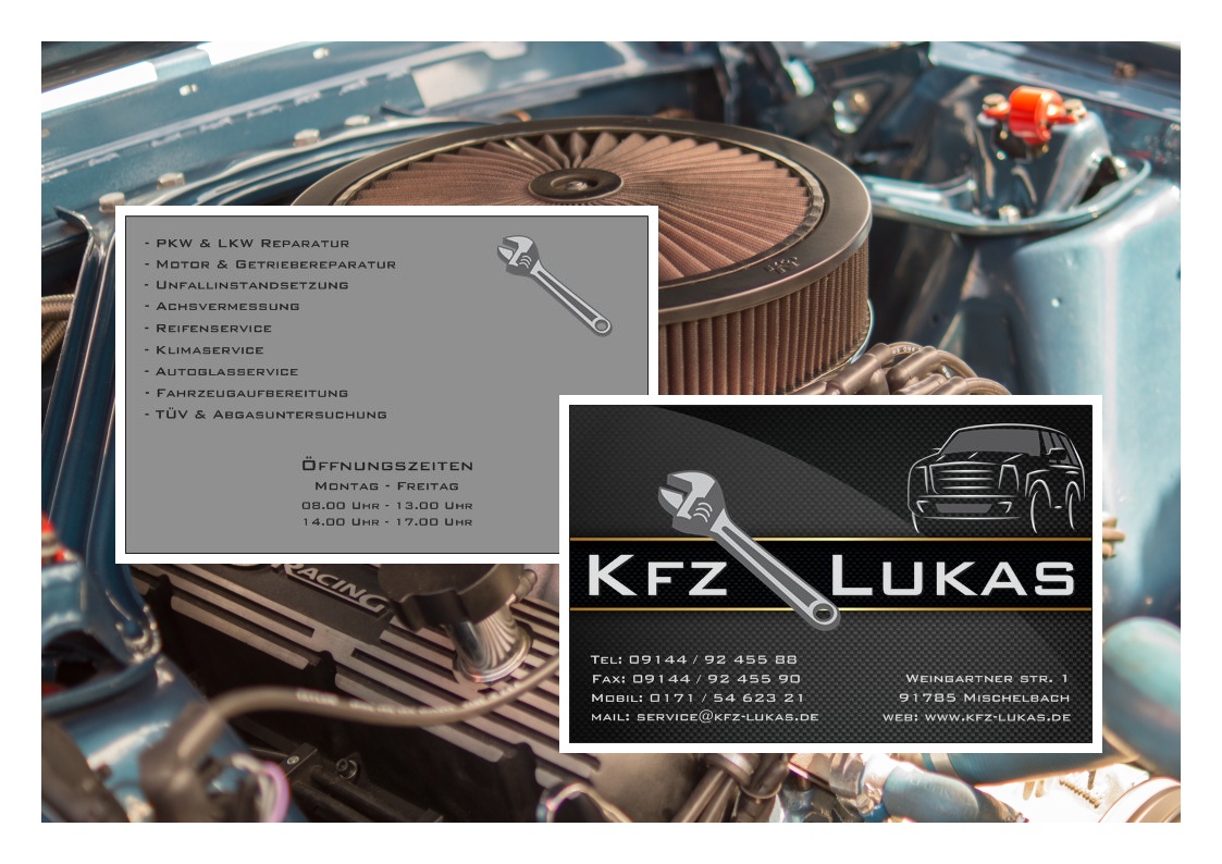 Beispielarbeit von KFZ-Lukas - veröffentlicht auf Auto-Werkstatt.de