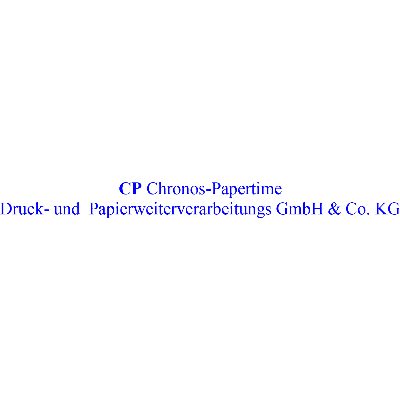 Logo der Firma CP Chronos Papertime Druck- und Papierweiterverarbeitung aus München