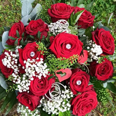 Logo der Firma Kuchlbauer Birgit Blumenladen am Waldfriedhof aus Zirndorf