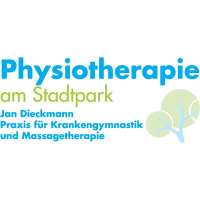 Logo der Firma Physiotherapie am Stadtpark. Jan Dieckmann. Praxis für Krankengymnastik und Massagetherapie am Stadtpark Fürth aus Fürth