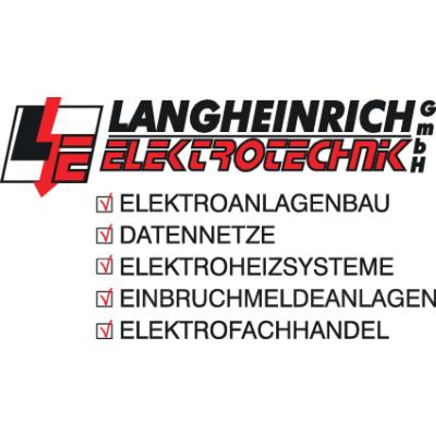 Logo der Firma Langheinrich Elektrotechnik GmbH aus Bad Lobenstein